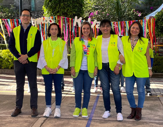 Maestros del colegio capacitados